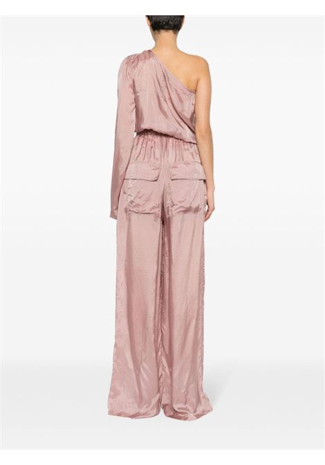 Pink asymmetric playsuit - women RICK OWENS | RP01D2574J63